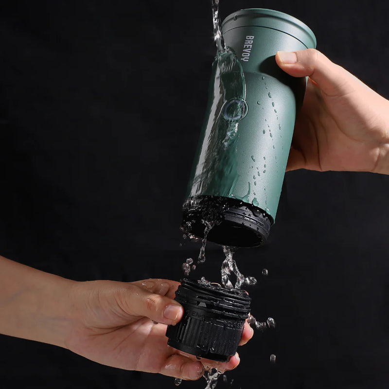 Portable Espresso Maker - Camping Green & More