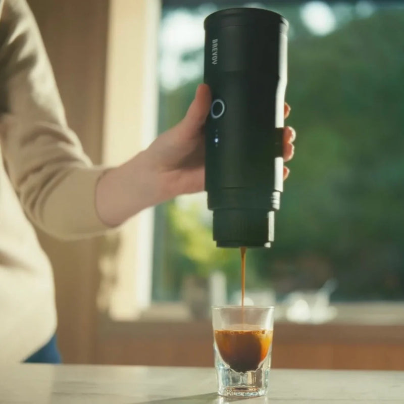 Portable Espresso Maker - Camping Green & More