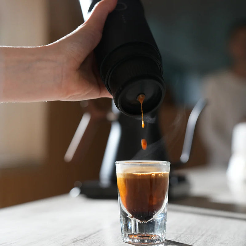 Portable Espresso Maker - Camping Green & More