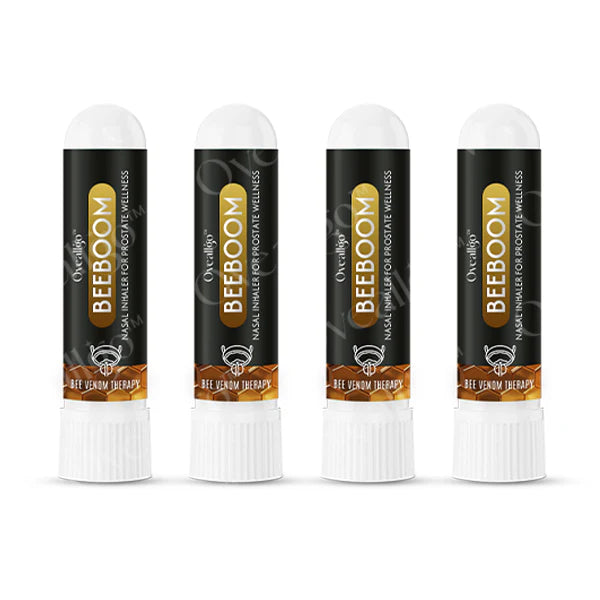 BeeBoom Nasal Inhaler for Prostate Wellness (Pack Of 4 Inhaler)