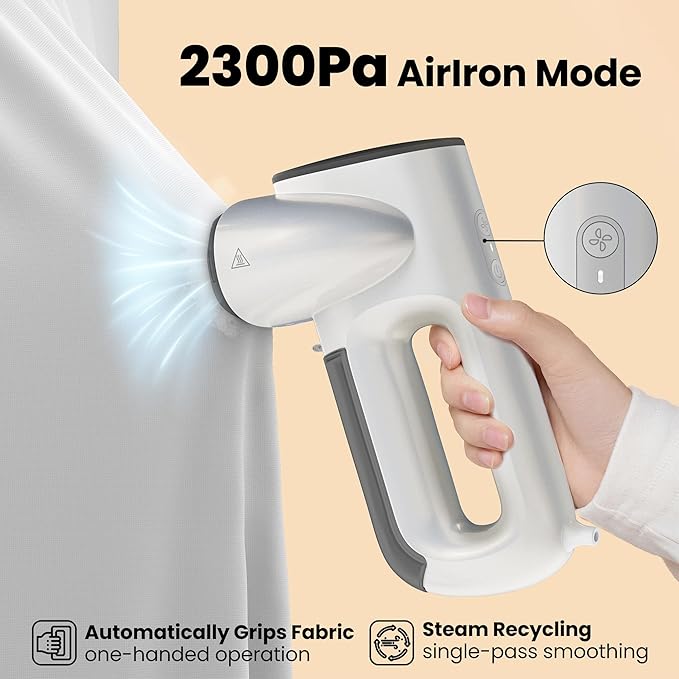 ✨HOT SALE 50% OFF ✨2025 Neakasa Magic 1 Vacuum Steamer, Handheld Travel Garment Steamer for Clothes, 2300Pa Suction, Steam Iron 2 in 1 (For 110-120V Use)(2 𝐘𝐞𝐚𝐫𝐬 𝐖𝐚𝐫𝐫𝐚𝐧𝐭𝐲)